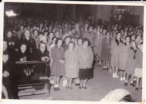 1954/55 Inaugurazione dell’anno scolastico-Santa Messa in San Domenico