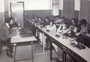 foto storica - Aula Linguistica