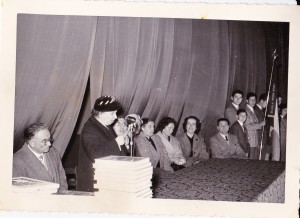 1956/57 Inaugurazione anno scolastico – Preside Cappelletti Da Rin